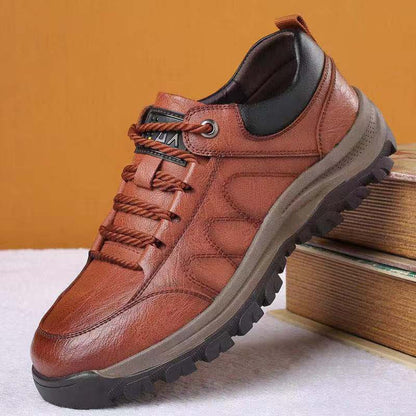 Damen Leder Schuhe Komfortabel