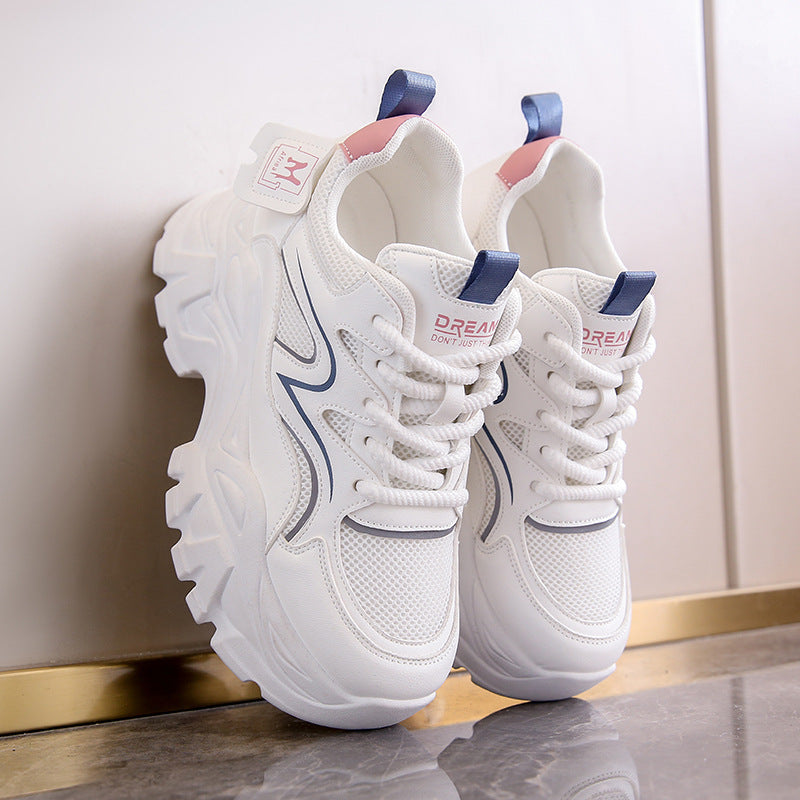 Damen Sneaker Sportlich Leicht Laufsohle