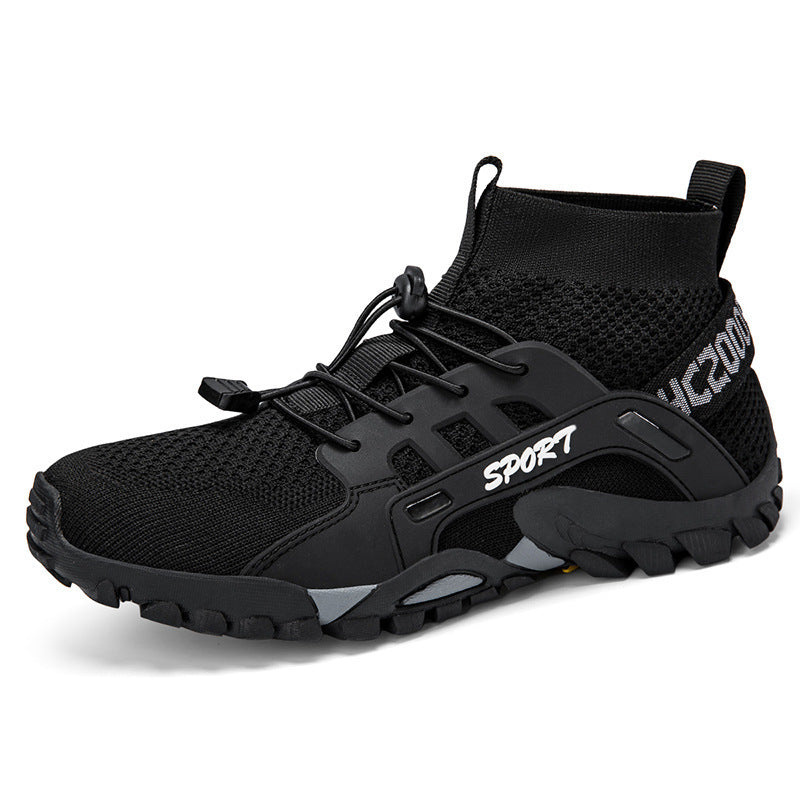 Damen Laufschuhe Elastisch Schnell Schnürsystem