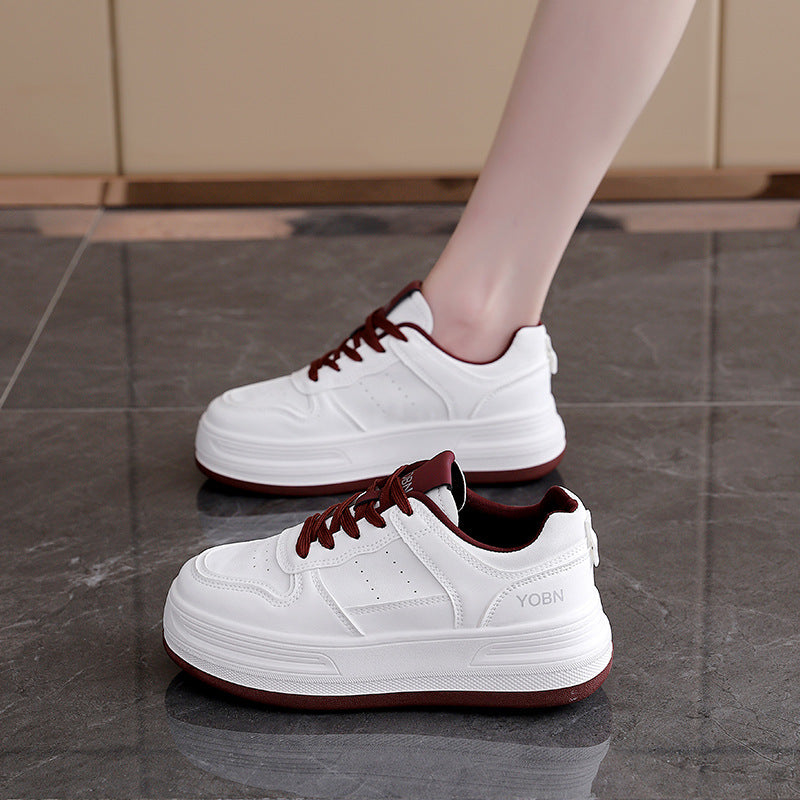 Damen Sneaker Atmungsaktives Mesh Dicke Dämpfung