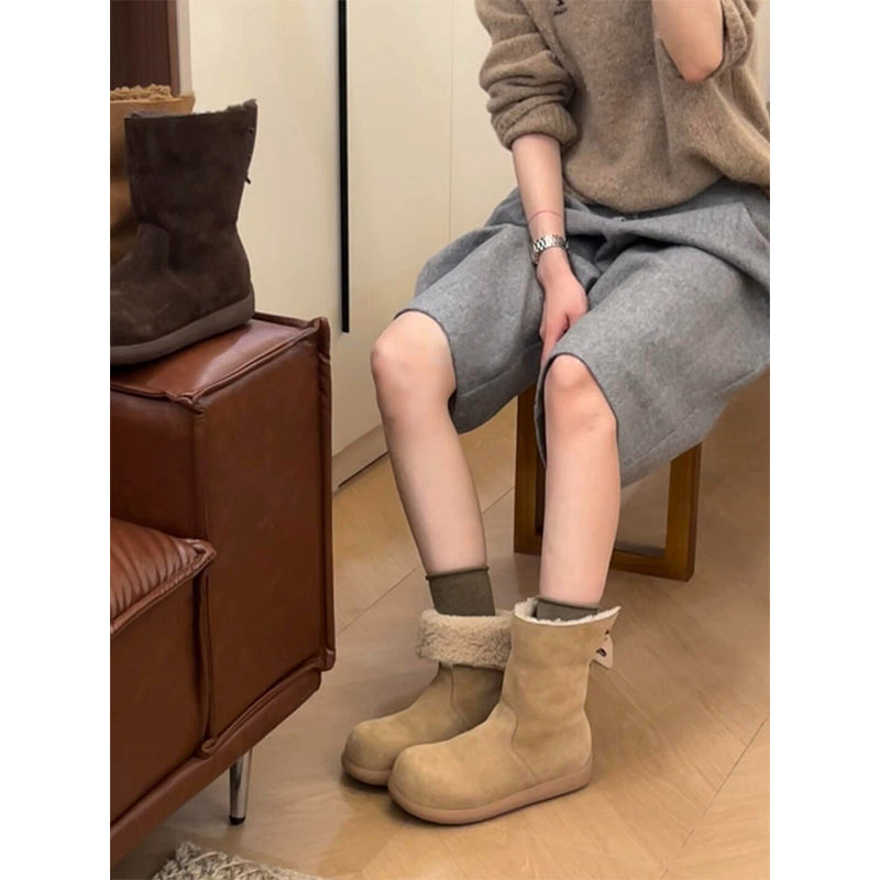 Damen Winterstiefel Kuschelig Rutschfest