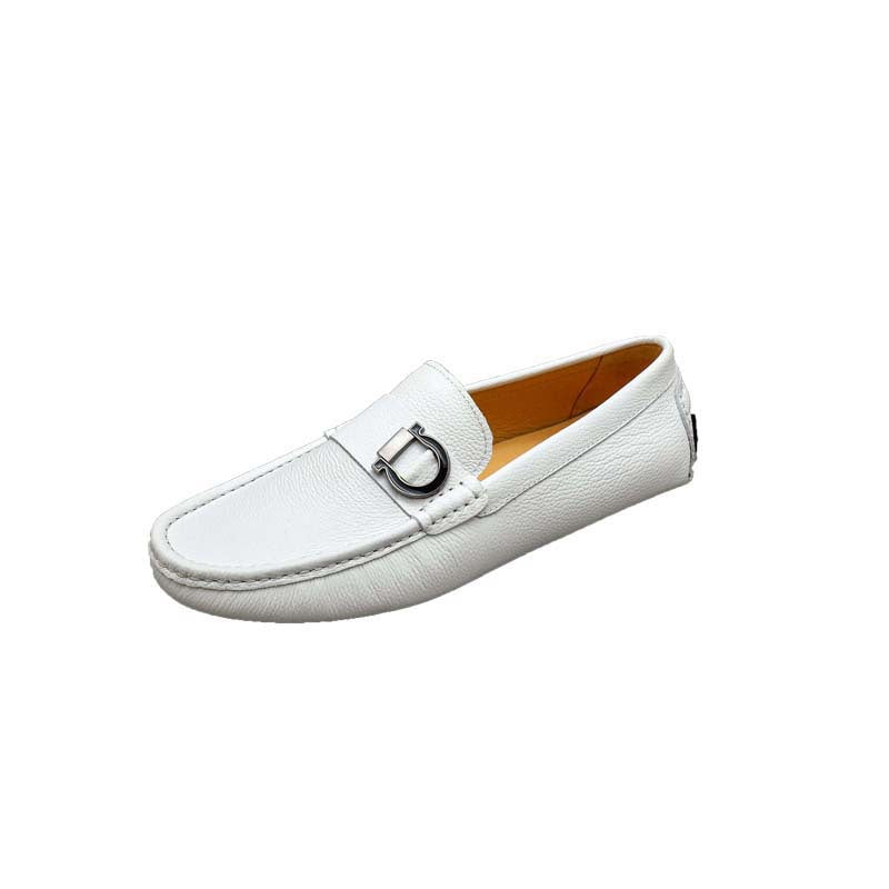 Damen Mokassins Elegant Leder
