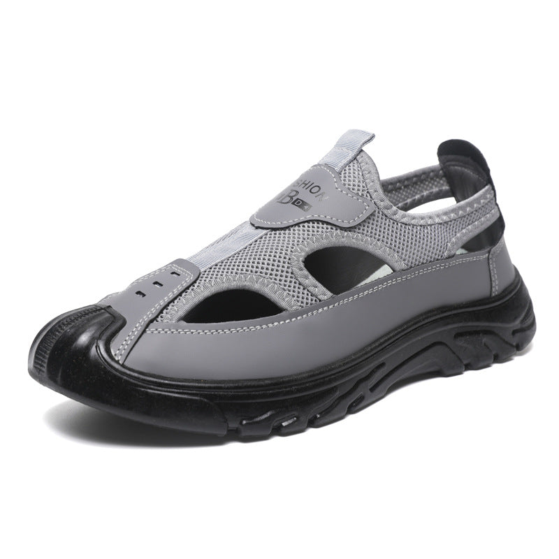 Damen Sandalen Mesh Bequem Rutschfest
