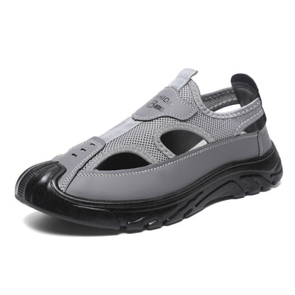 Damen Sandalen Mesh Bequem Rutschfest
