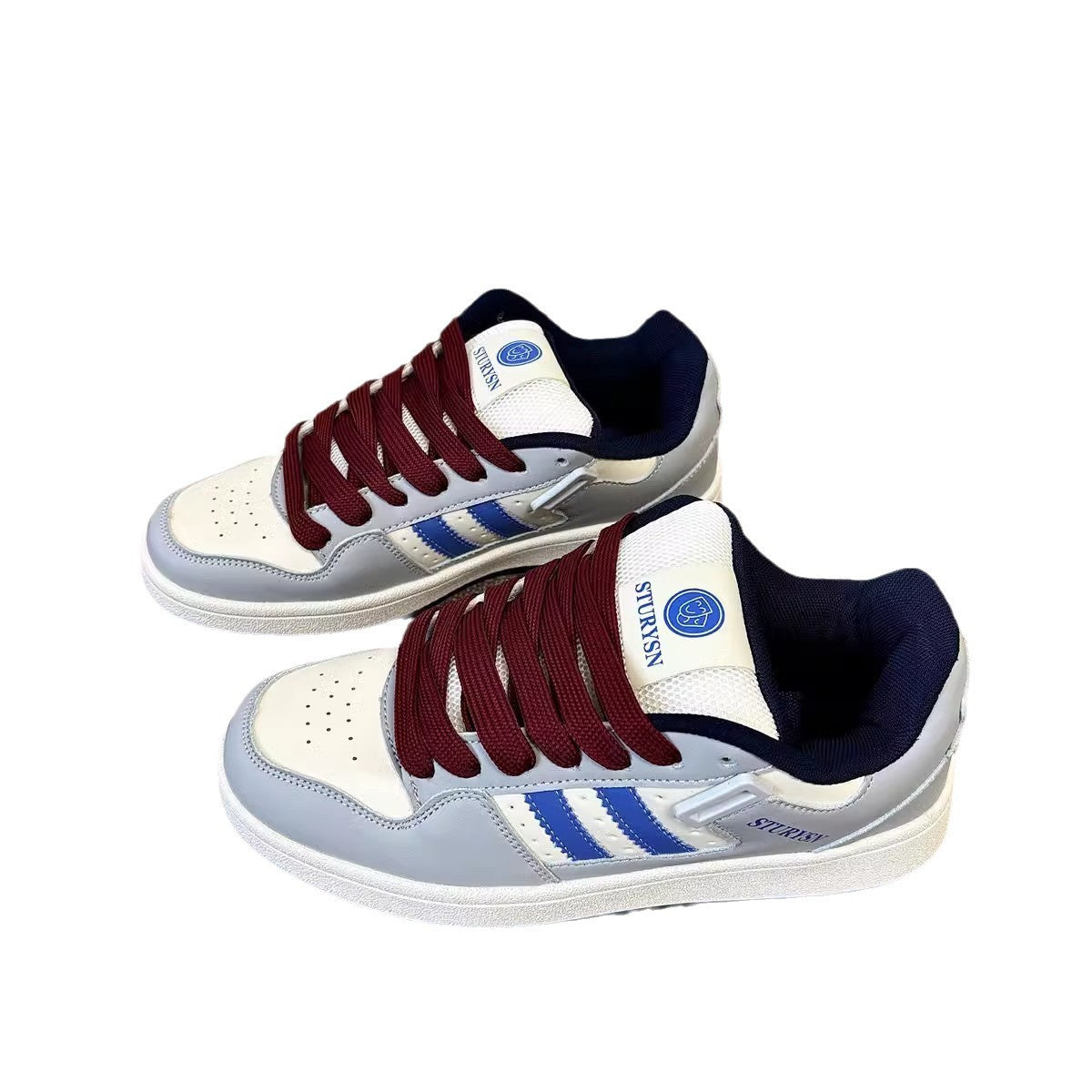 Damen Schnürschuhe Sneaker Sportlich Bequem