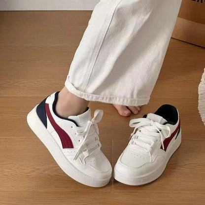 Damen Sneaker Plateau Sportlich Hoch