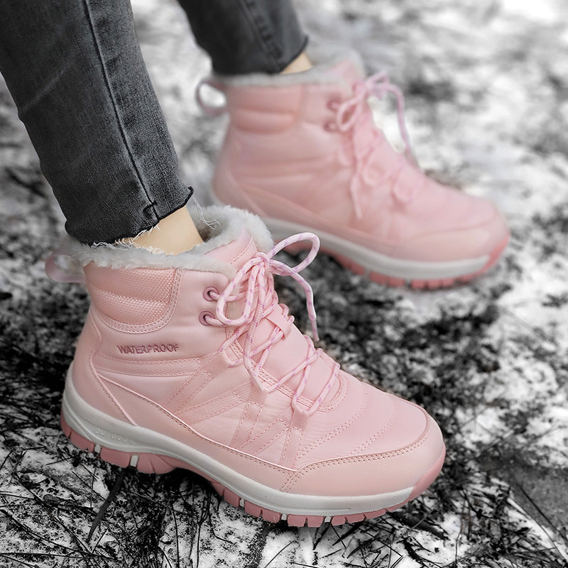 Damen Winterstiefel Isoliert Rutschfest Wasserdicht - Norvielle