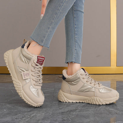 Damen Winter Sneaker Warme High Sneaker