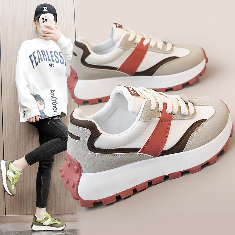 Damen Sneaker Rutschfest Weiche Sohle Bequem Schwarz - Norvielle