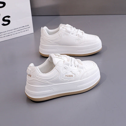 Damen Sneaker Bequem Dicke Sohlen Modisch
