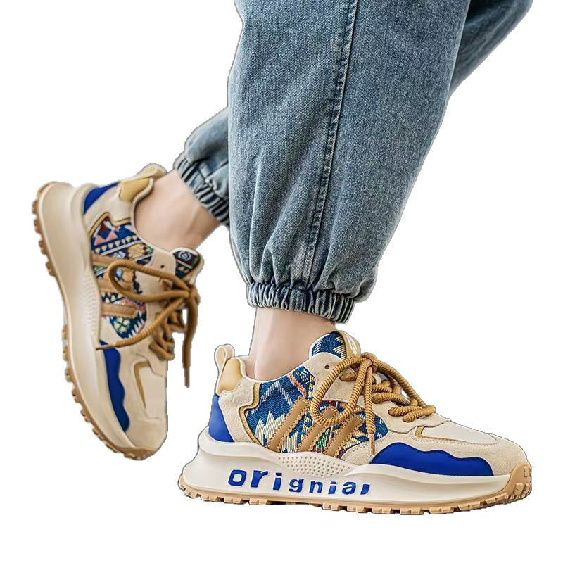 Damen Sneaker Bequem Modisch Stickerei