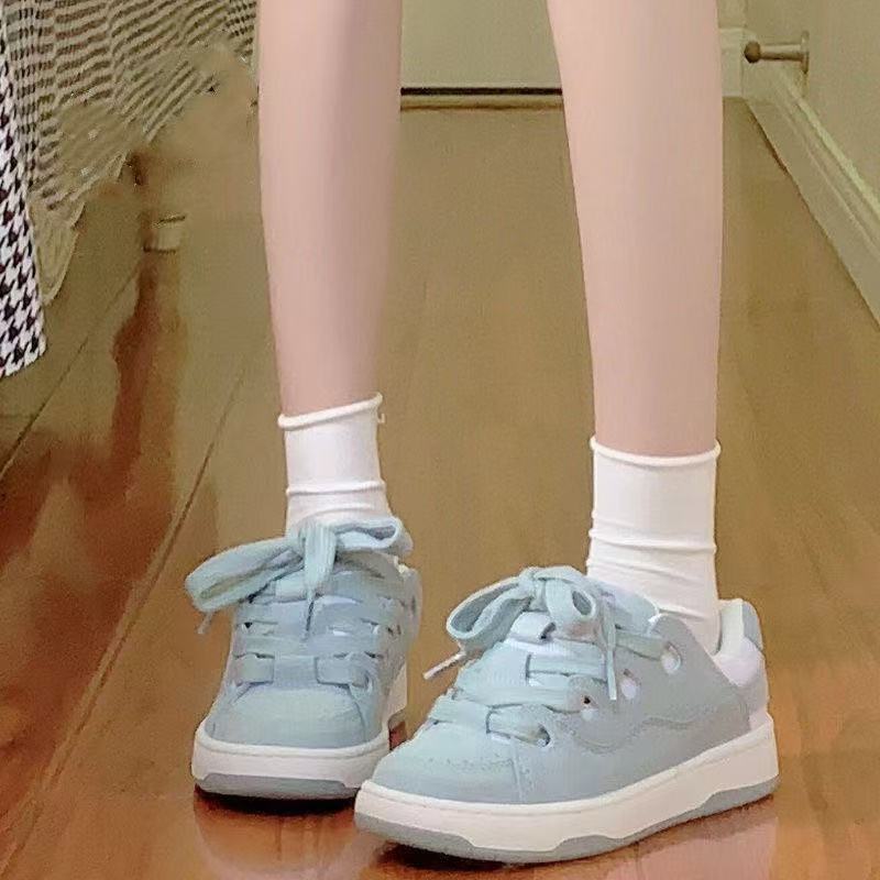 Damen Sneaker Atmungsaktives Mesh Schnürsystem Weichsohle