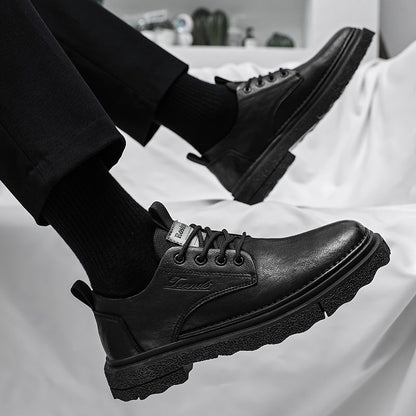 Damen Schnürschuhe Robustes Leder Rutschfest