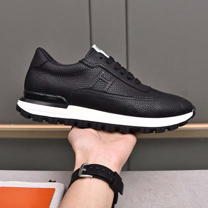 Damen Laufschuhe Leder Bequem Sportlich