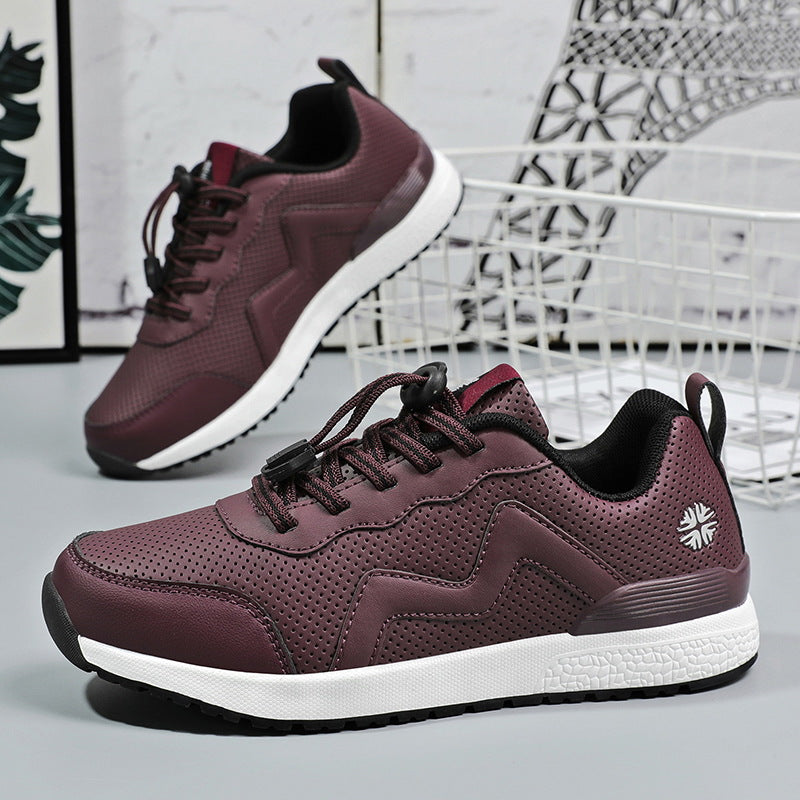 Damen Laufschuhe Leicht Atmungsaktives Mesh Schnellverschluss
