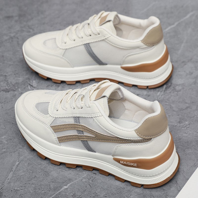 Damen Sport Sneaker Atmungsaktives Mesh Polsterung