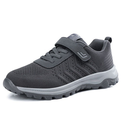 Damen Laufschuhe Atmungsaktives Mesh Rutschfest Klettverschluss