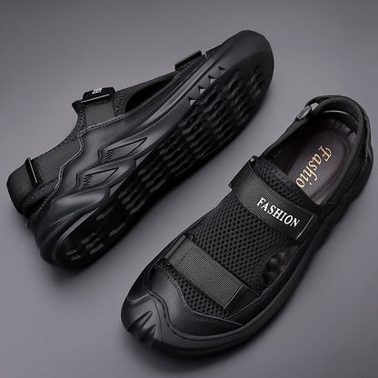 Damen Sandalen Atmungsaktives Mesh Verstellbar Bequem