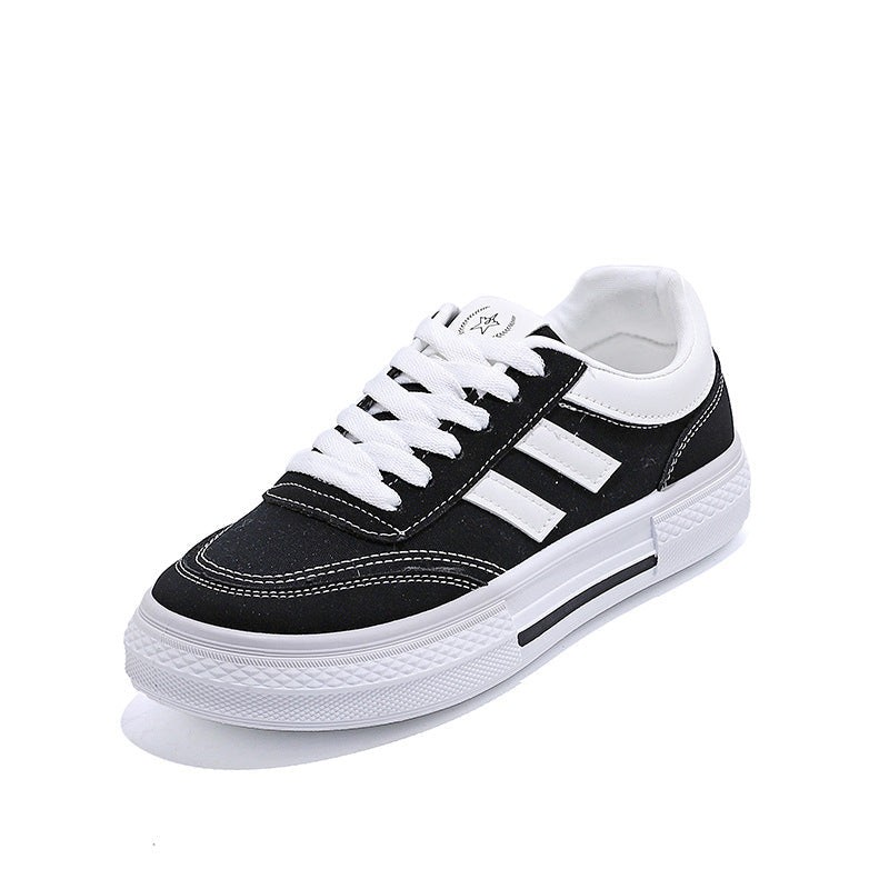 Damen Sneaker Sportlich Laufsohle