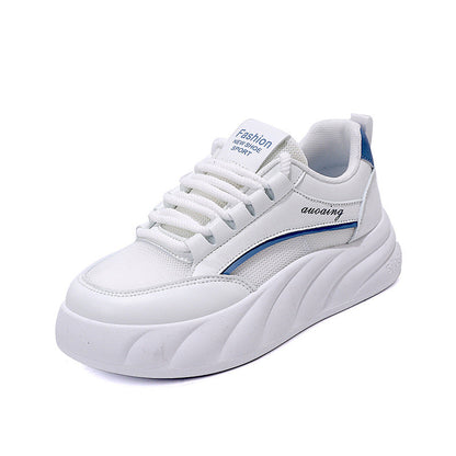 Damen Sneaker Chunky Bequem Rutschfeste Laufsohle