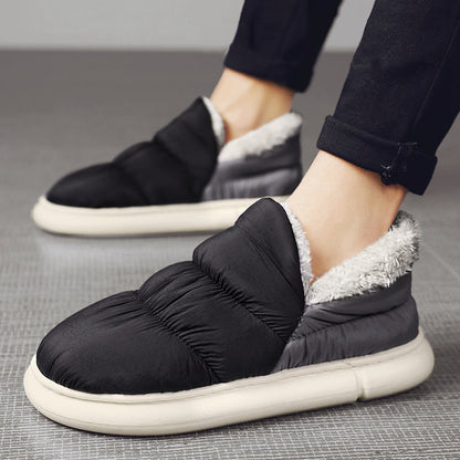 Damen Slipper Warm Gefüttert Rutschfest Winter - Norvielle