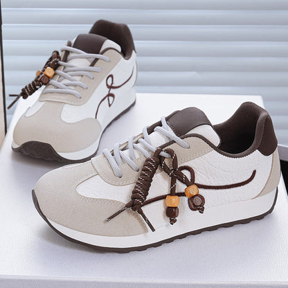 Damen Sneaker Atmungsaktives Mesh Schnürsystem