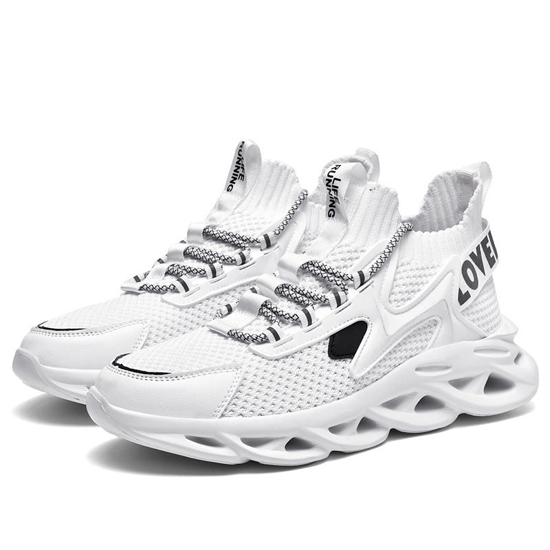 Damen Sneaker Schnürschuhe Atmungsaktives Obermaterial Komfort