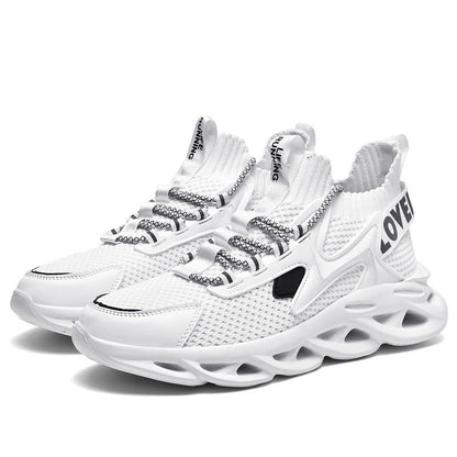 Damen Sneaker Schnürschuhe Atmungsaktives Obermaterial Komfort
