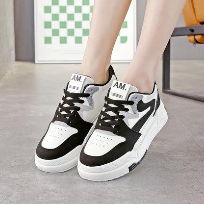 Damen Sneaker Sportlich Dämpfung Profilsohle