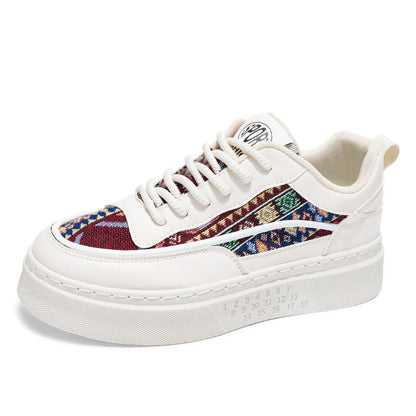 Damen Plateau Sneaker Bequem