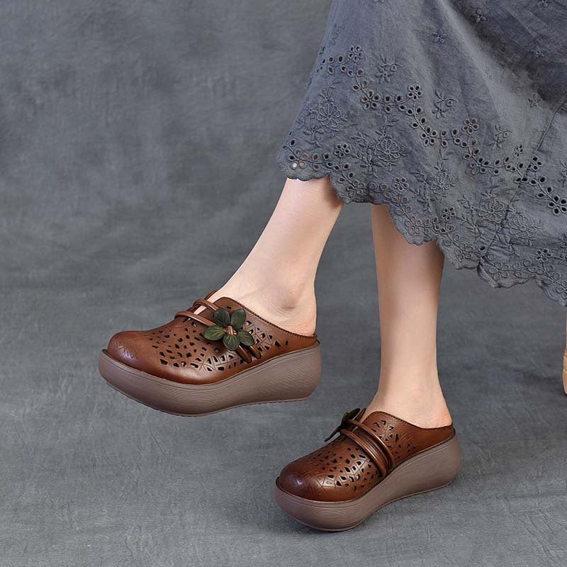 Damen Clogs Ergonomisch Komfortabel Blumenmuster