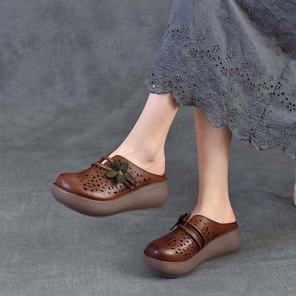 Damen Clogs Ergonomisch Komfortabel Blumenmuster