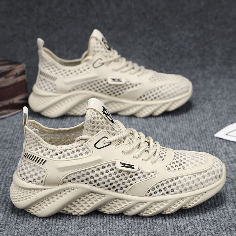 Damen Laufschuhe Atmungsaktives Netzdesign Leicht Sportlich