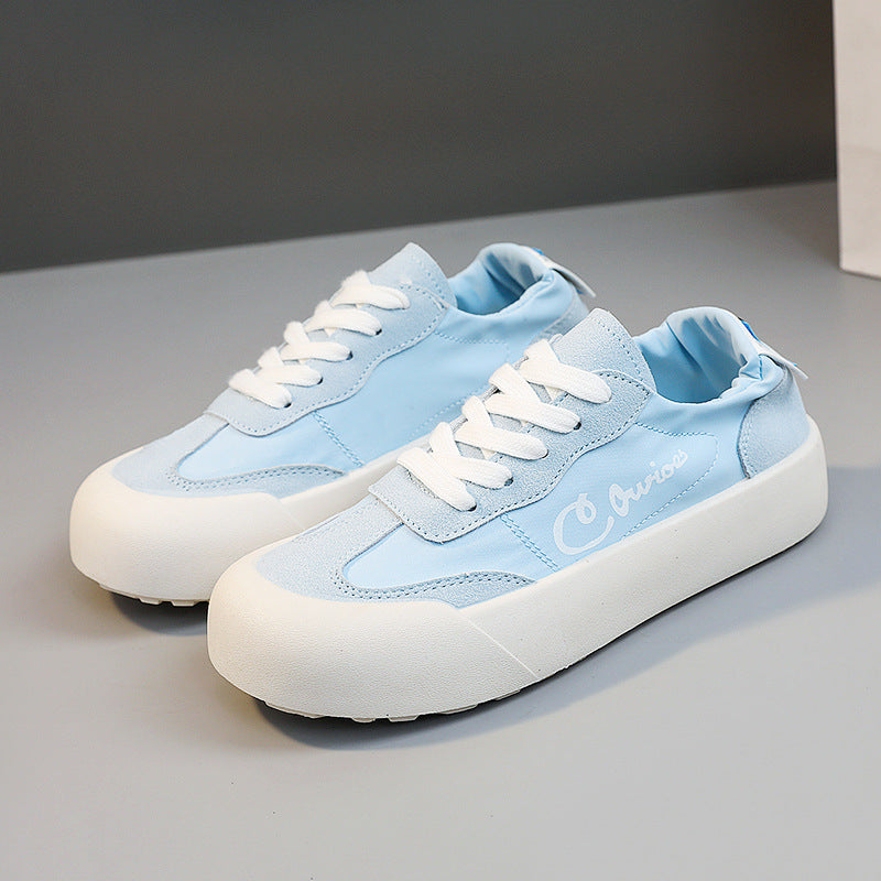 Damen Sneaker Bequem Atmungsaktives Mesh Hohe Sohle