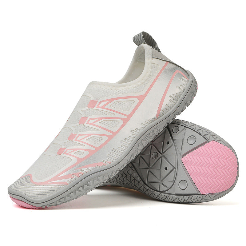 Damen Laufschuhe Atmungsaktives Mesh Flexibel Schnellschnürsystem
