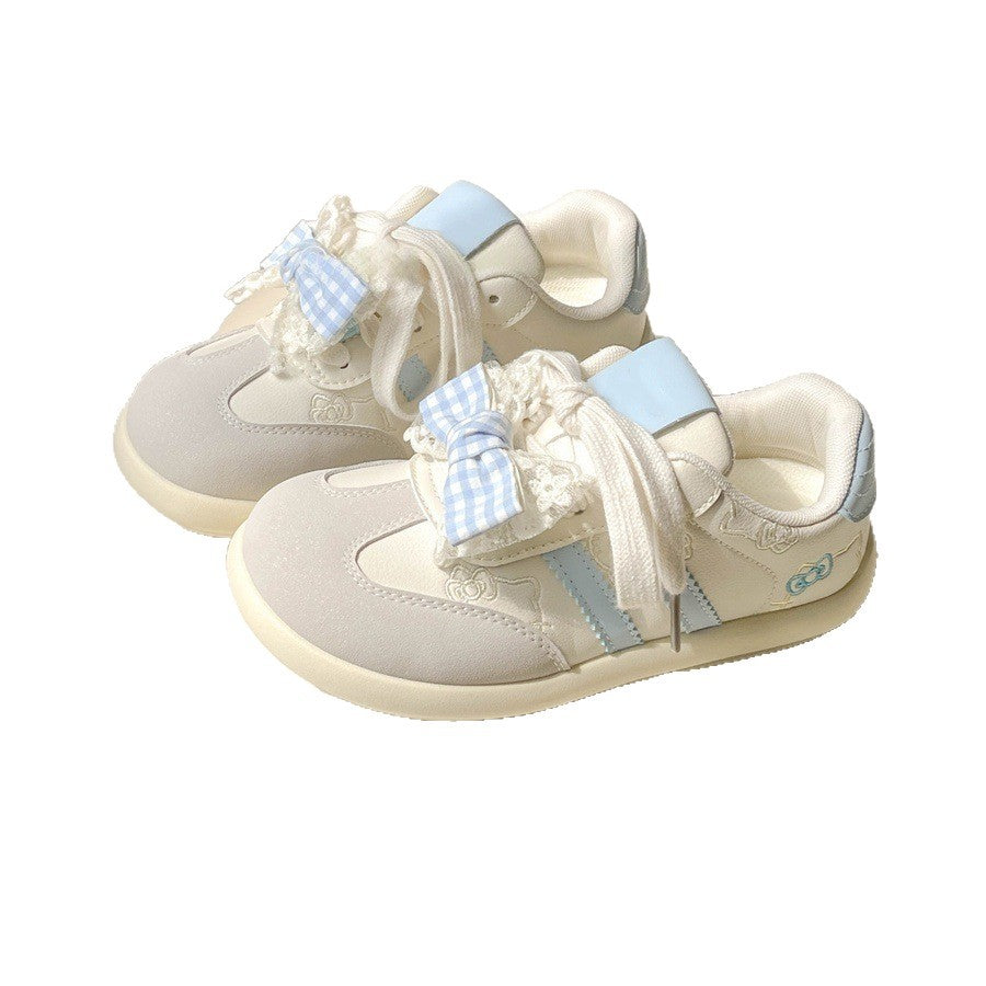 Damen Sneaker Atmungsaktives Mesh mit Schleifen