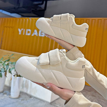 Damen Sneaker Bequem Klettverschluss Sportlich könnte zu Damen