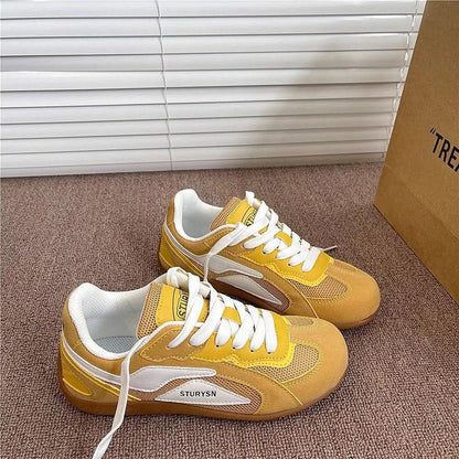 Damen Sneaker Atmungsaktives Material Gepolstert