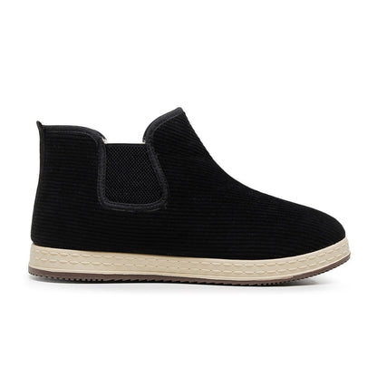 Damen Stiefeletten Warm Elastisches Material Winter