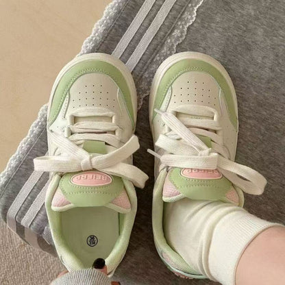Damen Sneaker Sportlich Leicht Atmungsaktiv Mit Weichem Innenfutter