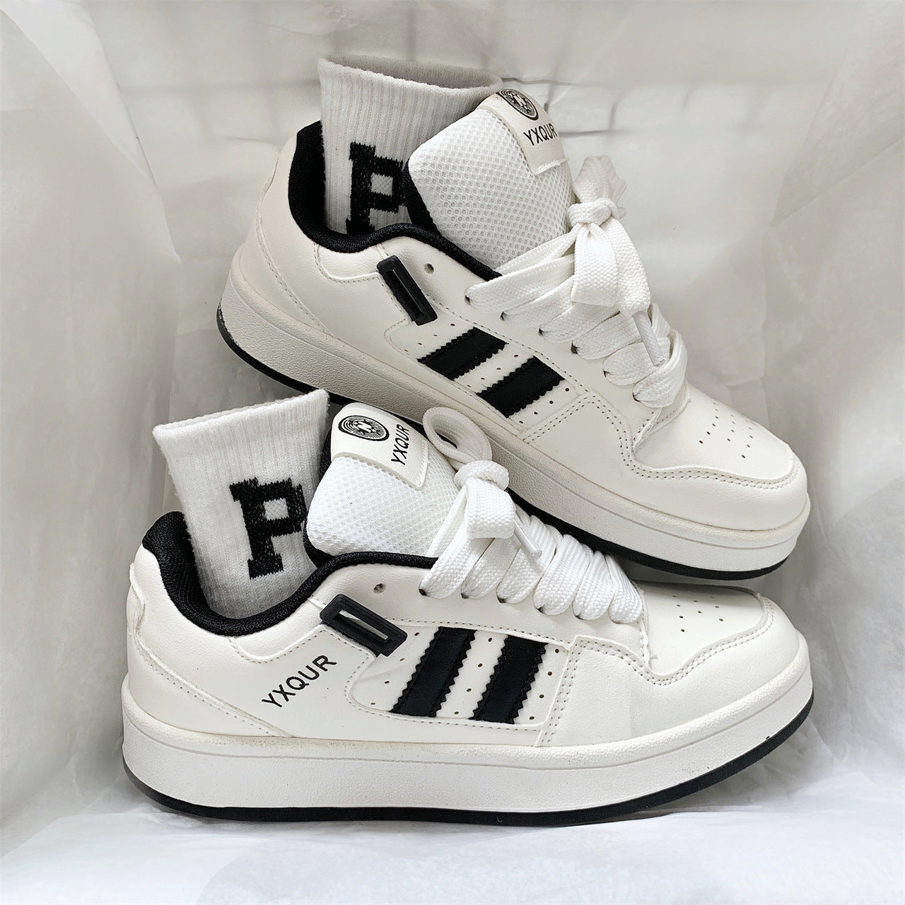 Damen Sneaker Sportlich Perforiert Bequem