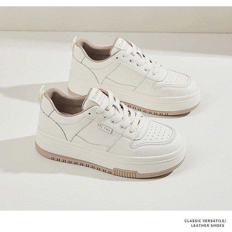 Damen High- Sneaker Atmungsaktives Leder