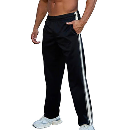 Herren Trainingshose Bequem Mit Kontraststreifen
