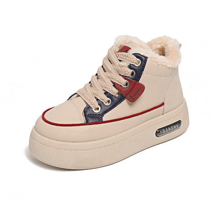 Damen High- Sneaker Warmfutter