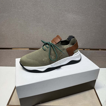 Damen Sneaker Atmungsaktives Mesh Elastischer Riemen