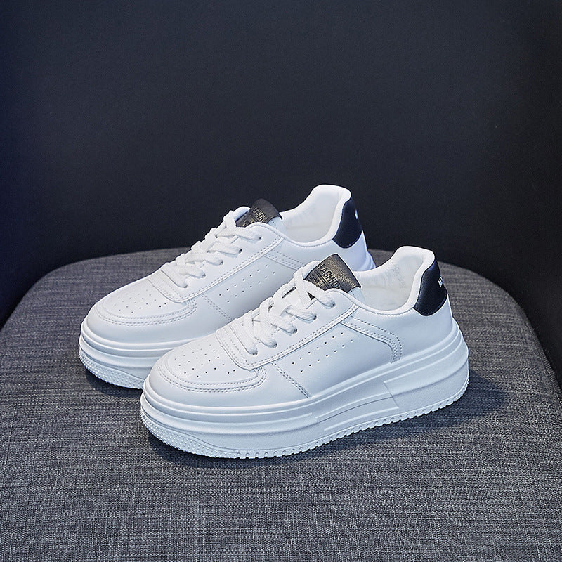 Damen Plateau Sneaker Elegant Sportlich