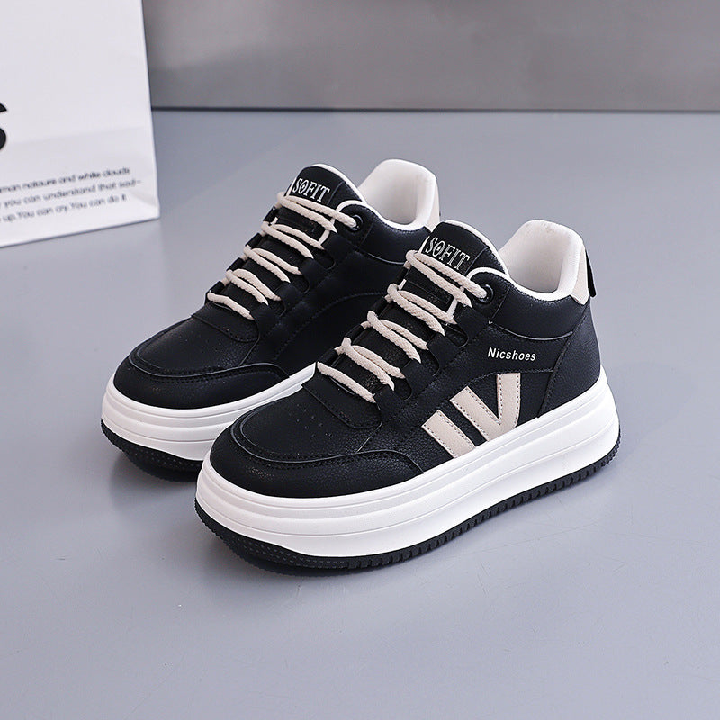 Damen Plattformsneaker Bequem