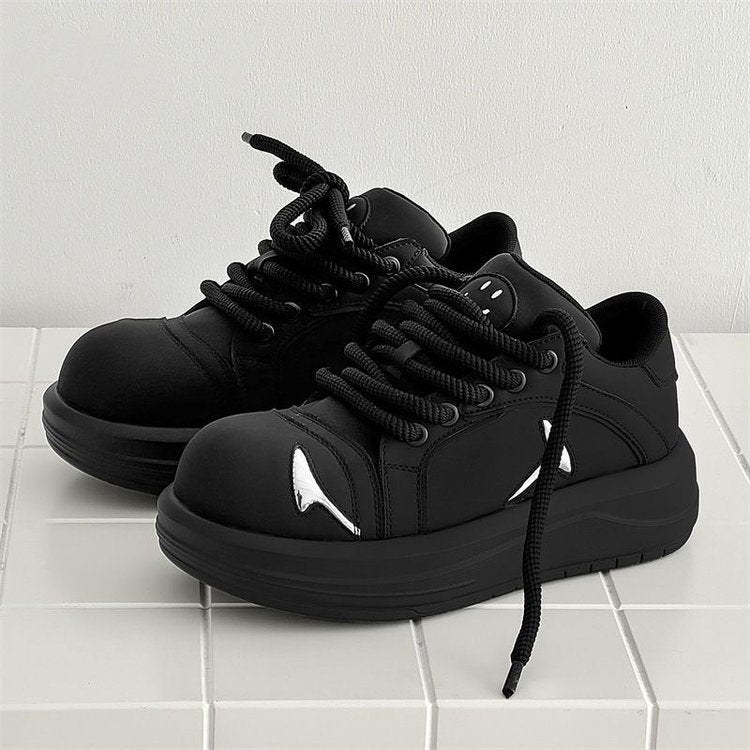 Damen Sneaker Hochmodisch Dicksohlige Dekoriert - Norvielle