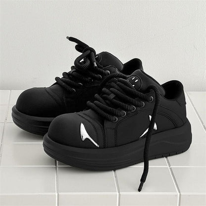 Damen Sneaker Hochmodisch Dicksohlige Dekoriert - Norvielle