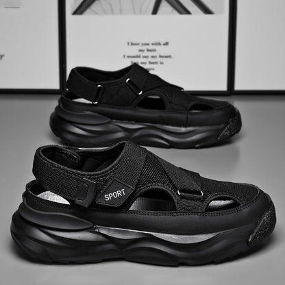 Damen Sport-Sandalen Rutschfest Klettverschluss
